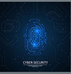 Fingerprint Integrated In A Printed Circuit