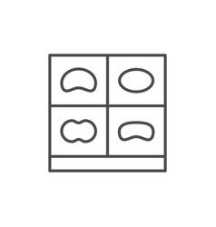 Mri Image Line Outline Icon