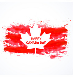 Gunge Style Canada Flag Background