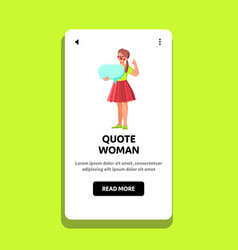 Quote Woman