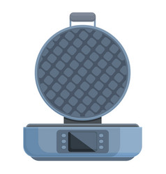 Sandwich Waffle Maker Icon Cartoon Iron