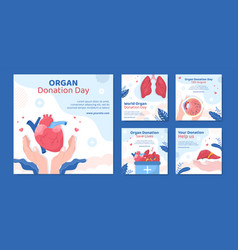 Organ Donation Day Social Media Post Template