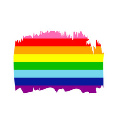 Gilbert Baker Pride Flag Standard Proportions