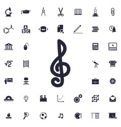 Treble Clef Icon