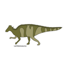 Ancient Dinosaur Iconcolor Logo Isolated