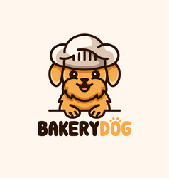 Bakery Dog Mascot Logo