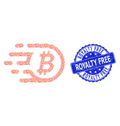 Textured Royalty Free Round Watermark