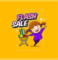 Flash Sale Icon Logo