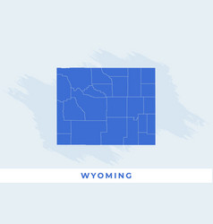 National Map Of Wyoming