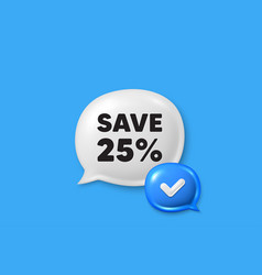 Save 25 Percent Off Sale Discount Offer Price