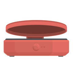 Food Waffle Maker Icon Cartoon Iron