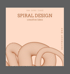 Three-dimensional Spiral Effect The Dynamic Shape