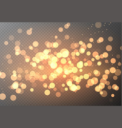 Abstract Blurred Light Element Bokeh Lights