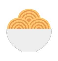 Spaghetti Dish Isolated Icon