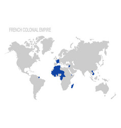 Map Of The French Colonial Empire