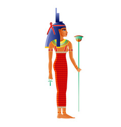 Ancient Egyptian Major Goddess Isis Deity