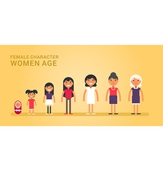 Women Age Generations Life Stages Of Web