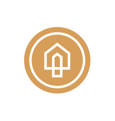 Abstract House Logo Icon Design