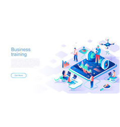 Business Training Landing Page Template Coaching