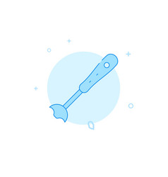 Immersion Blender Flat Icon Filled Line