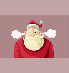 Angry Santa Claus Cartoon