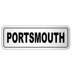 Portsmouth City Nameplate