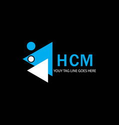 Hcm Letter Logo Creative Design With Graphic