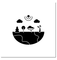 Species Diversity Glyph Icon