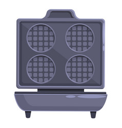 Mixer Waffle Maker Icon Cartoon Iron