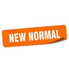 New Normal Sticker New Normal Label