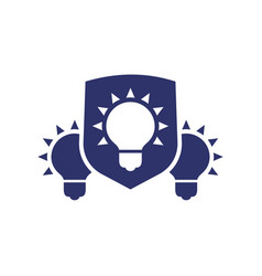 Patent Protection Protect Ideas Icon