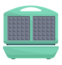 Kitchen Waffle Maker Icon Cartoon Iron