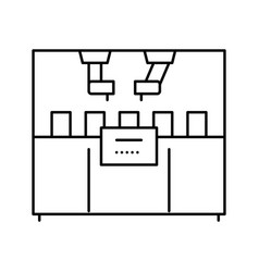 Medical Manufacturing Pills Equipment Line Icon