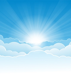 Blue Sky Vector Wallpaper - Vernajoyce Blogs