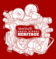 World Day For Audiovisual Heritage With Doodle