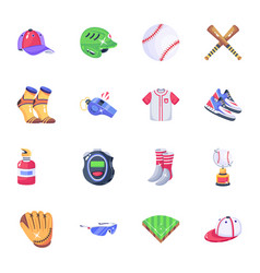 Pack Of Baseball 2d Icons