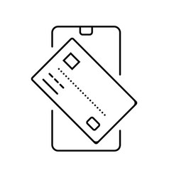 Credit Card Phone Bank Payment Line Icon