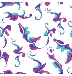 Ink Liquid Splash Abstract Seamless Pattern