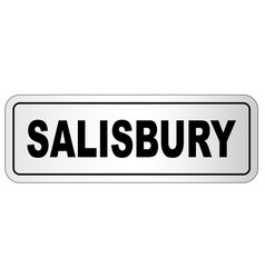 Salisbury City Nameplate