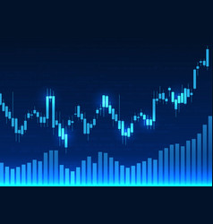 Technology Background With Price Charts Used To