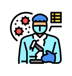 Cytologist Worker Color Icon