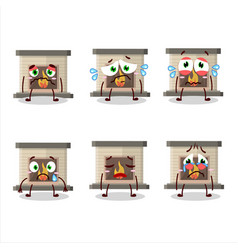 House Fireplaces With Fire Cartoon Character