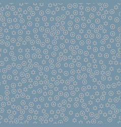 Seamless Pattern With A Star Of David On Blue