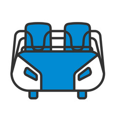 Roller Coaster Cart Icon