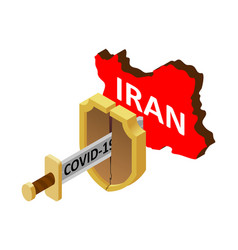 Concept Coronavirus In Iran