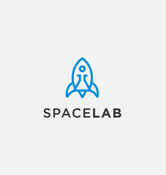 Rocket Lab Logo Icon Design