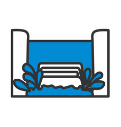 Water Boat Ride Icon