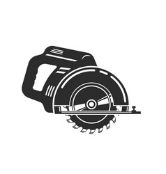 Black Circular Saw Machine Design