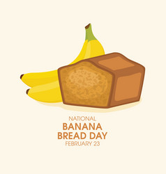 National Banana Bread Day Poster