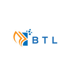 Btl Credit Repair Accounting Logo Design On White